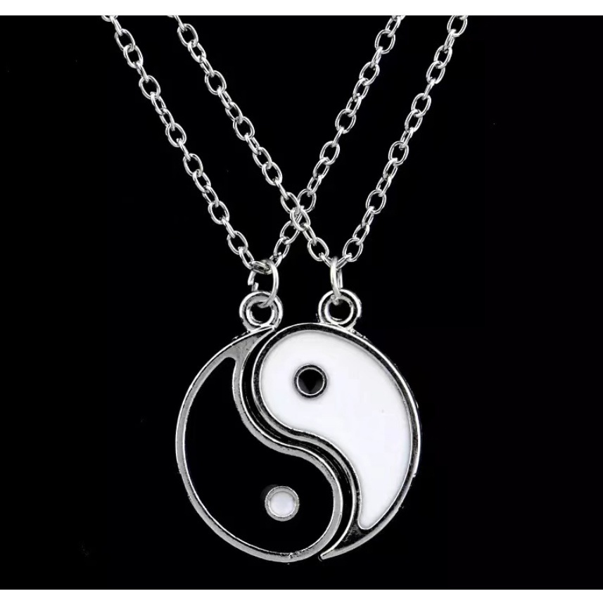 2 Vòng tay tình bạn RINHOO mặt âm dương độc đáo