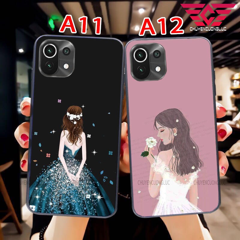 [HOT] Ốp lưng Xiaomi mi 11 mặt lưng ép kính chống bể in hình cô gái