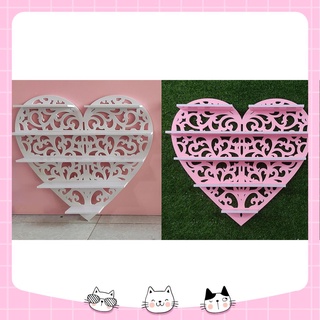 Kệ sơn nail treo tường hình Trái Tim full bộ có vít