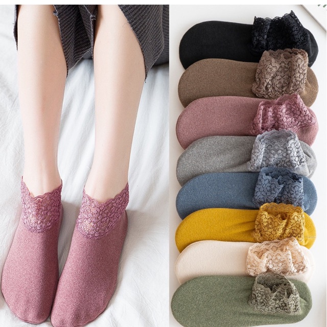 Tất cổ Ren chống trơn trượt 229