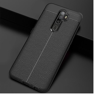 Ốp dẻo giả da đen autofocus chống sốc oppo reno 2f, ốp dẻo trong suốt reno 2f