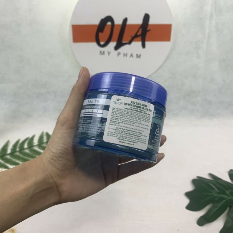 gel mugens super hard gel vuốt tóc siêu cứng - mỹ phẩm ola