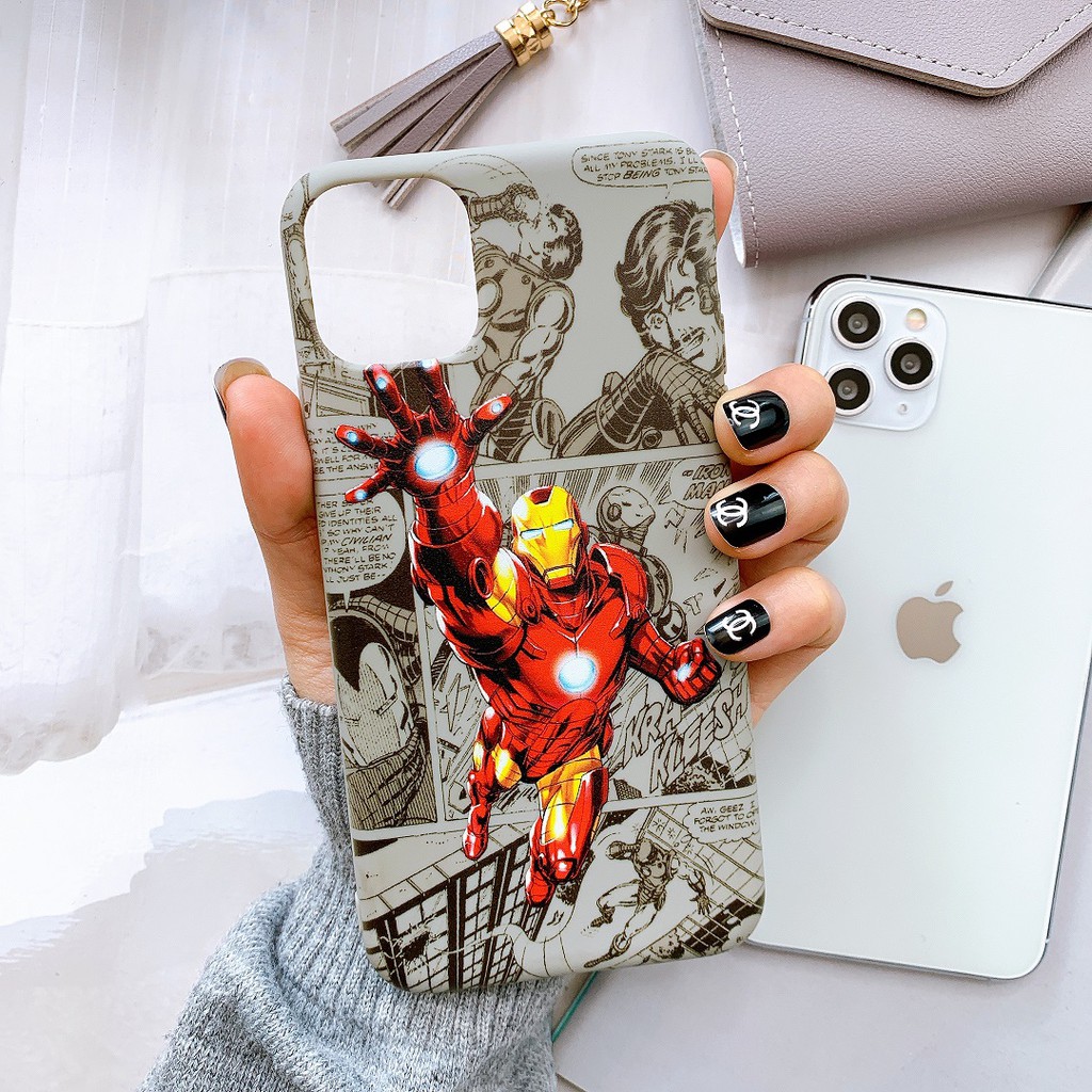 [ SAMSUNG ] Ốp Lưng Silicon Comic Marvel - B229