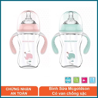 Bình sữa cổ rộng MCGoldson PP 240ml