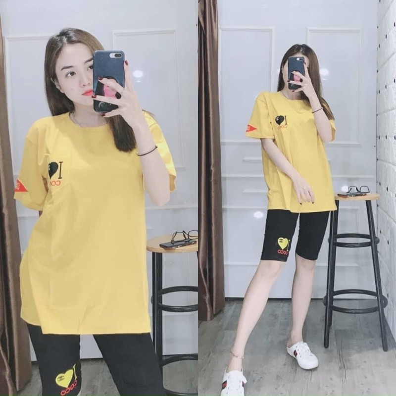 Set Đồ Nữ Quần Lửng Bigsize Đến 85kg Đồ Bộ Nữ Đồ Mặc Nhà Thun Cotton Đẹp Co Giãn Thể Thao Dễ Thương Ad05 Eshop