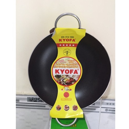 Chảo chống dính 2 quai 30cm KYOFA