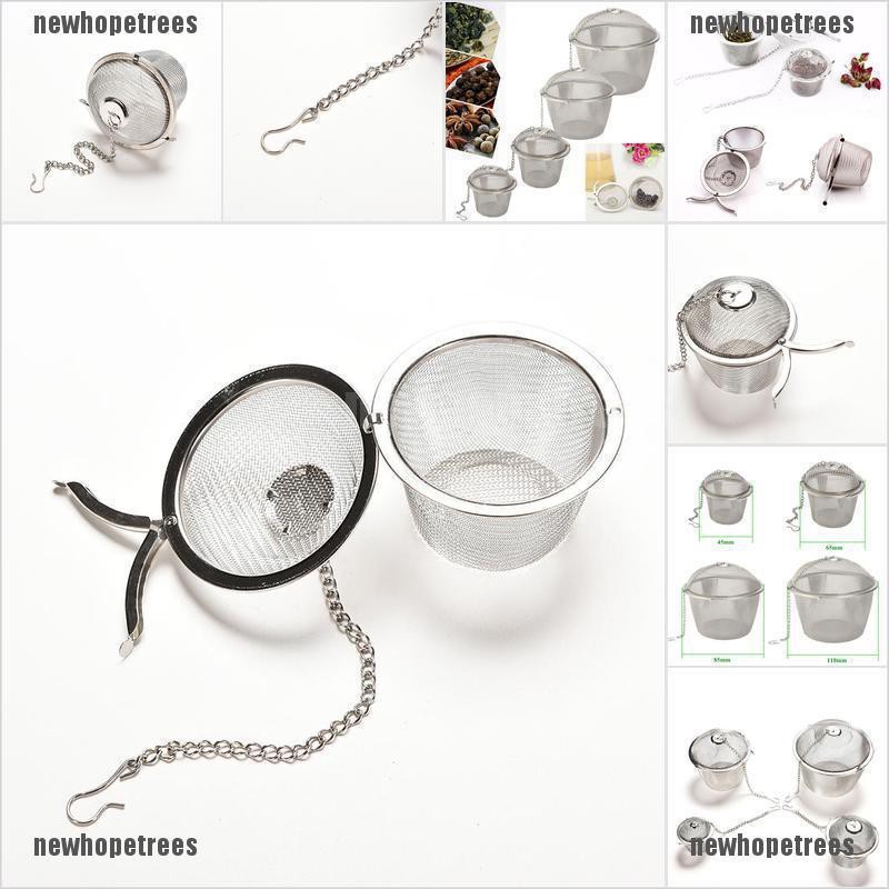 Dụng cụ lọc trà bằng thép không gỉ tiện lợi