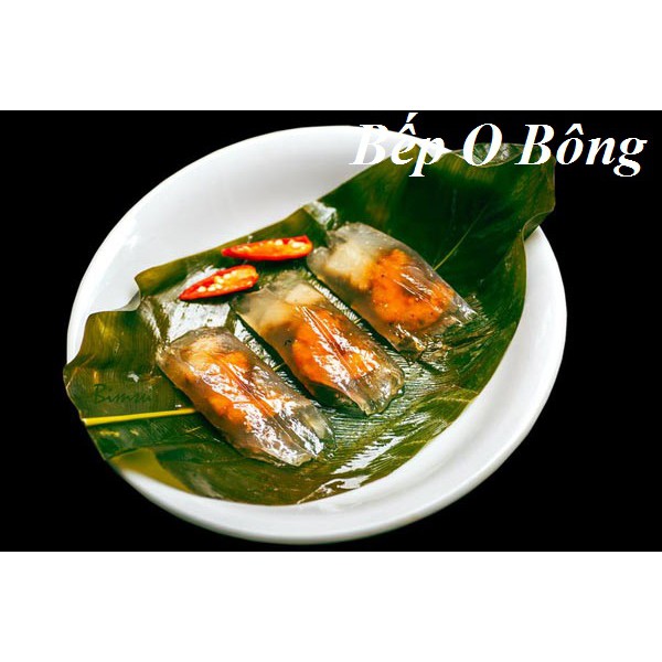 BÁNH BỘT LỌC O BÔNG HUẾ - NHÂN TÔM RÒNG KHÔNG THỊT