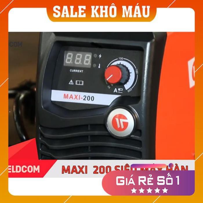 Máy hàn que siêu khoẻ Weldcom MAXI 200 [CHÍNH HÃNG]