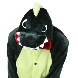Bộ Đồ hình thú Khủng Long xanh Pijama dành Cho Người Lớn và Trẻ Em Hoạt Hình Cosplay