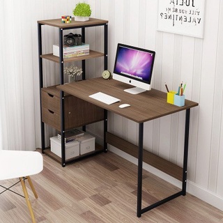 Bàn làm việc liền kệ đa năng tiện ích Tâm House mẫu mới 2019