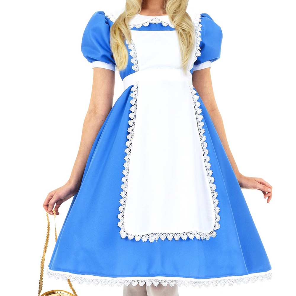 Trang Phục Hóa Trang Halloween Dành Cho Người Lớn-Alice Ở Xứ Sở Thần TiênCOSPLAYNhân Vật Đóng Vai Anime Nhật Bản Cho Người Giúp Việc Quần Áo