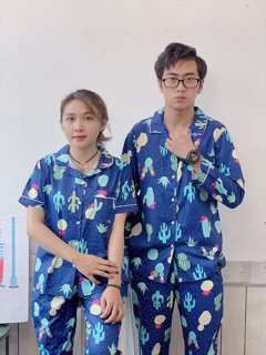 PIJAMA BỘ THÔ TAY DÀI QUẦN DÀI