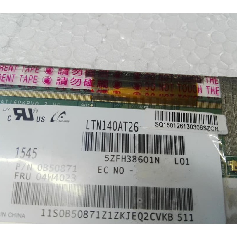 Màn hình Laptop 14in LED Dày / Mỏng 14''; 15.6in; 14.1in; 15.4in chân cắm 30 Pin và 40 Pin