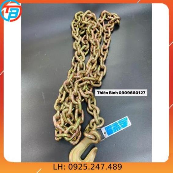 Dây Xích Cẩu Hàng 8mm và 10mm Dài 2.7 Mét cáp thép Thái Bình Vina