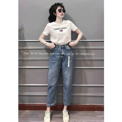 Áo Thun Tmyy và quần Jeans bò cặp ( bán rời )