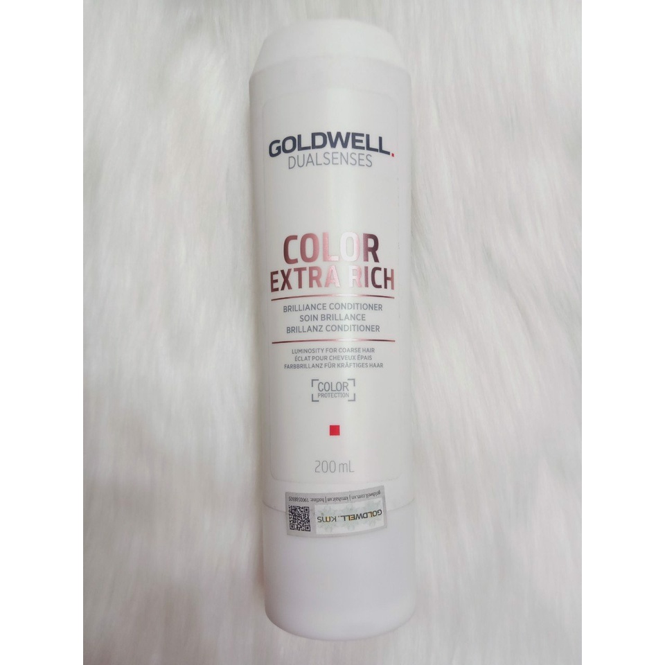 DẦU XẢ DƯỠNG MÀU TÓC NHUỘM GOLDWELL COLOR EXTRA RICH 200ML