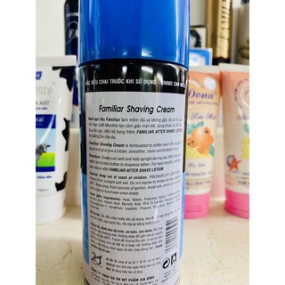 Bọt cạo râu Familiar 275g