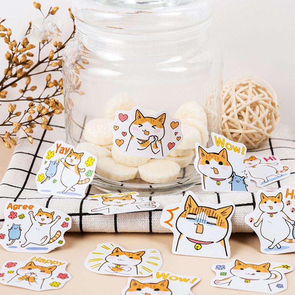 Bộ 45 Sticker Dán Trang Trí Album Ảnh Kiểu Dáng Không Đồng Đều
