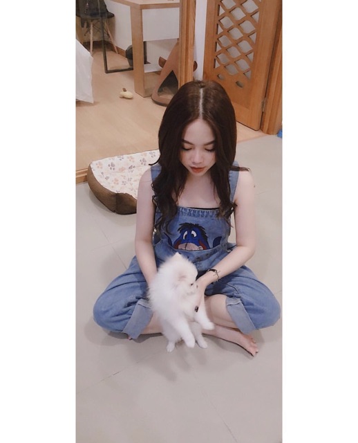 Quần yếm jeans Donkey👖 | BigBuy360 - bigbuy360.vn