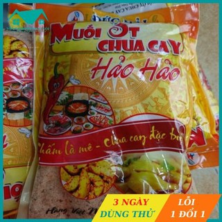 Túi muối ớt chua cay hảo hảo 500gr đức hải