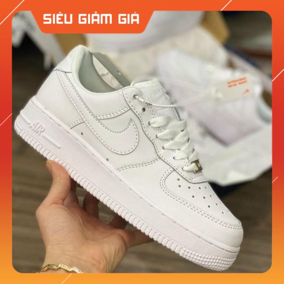 Giày Thể Thao Nam Nữ, Giày_Nike AF1 Trắng Air Force 1 Hàng Đẹp Full Box Bill hieuan