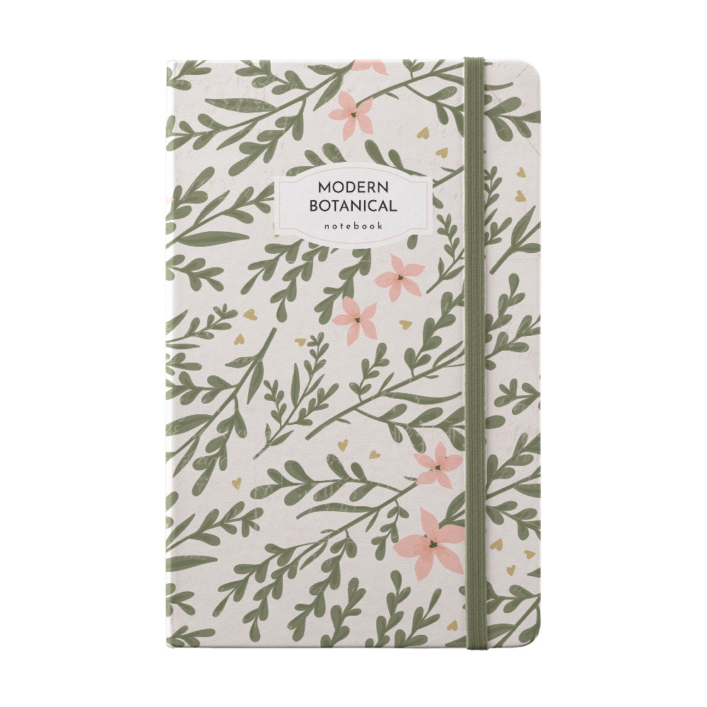 Sổ tay bujo Etoxic Flowers A5 Special Edition giấy 100GSM (Chấm/Caro/Kẻ ngang/Trơn)