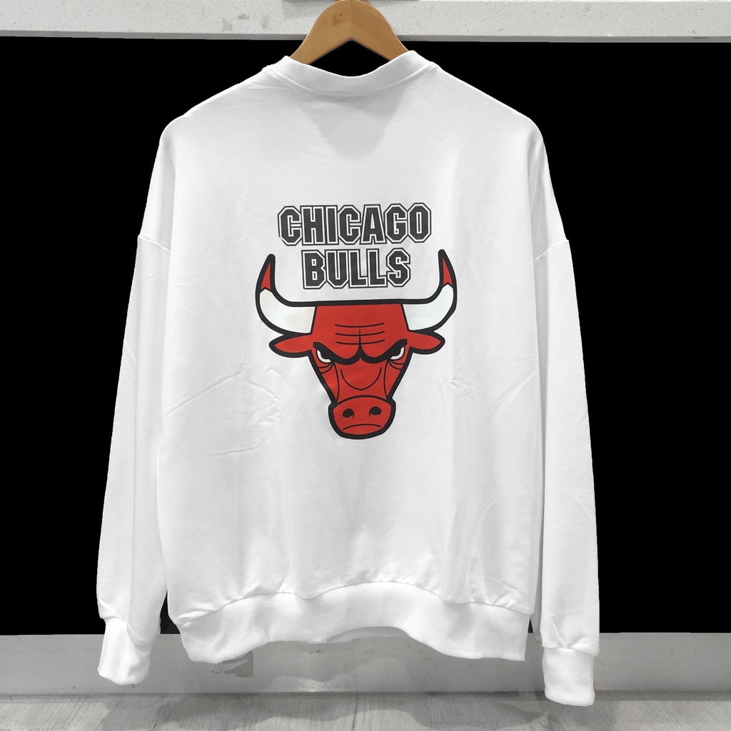 Áo sweater CHICAGO cotton thun dài tay form rộng , phông dài tay unisex, Zoeclothing