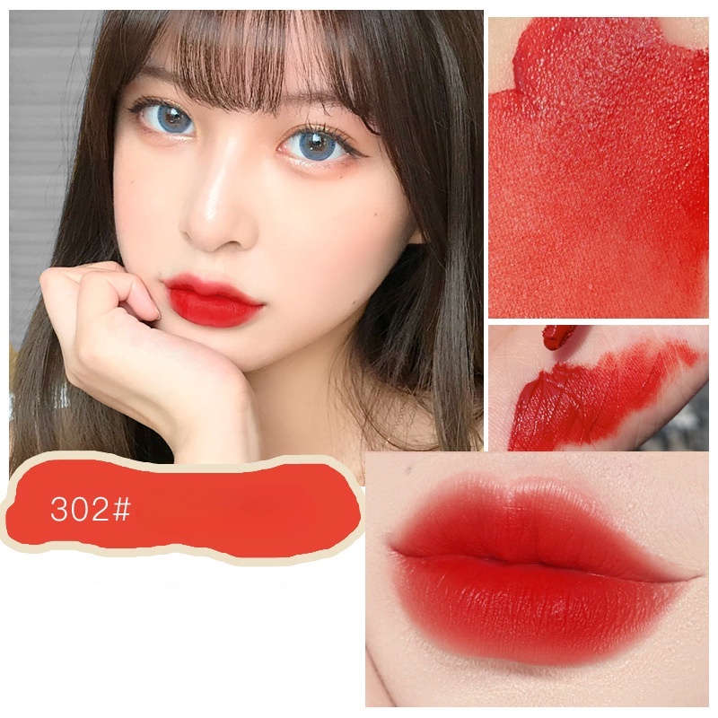 [Hàng mới về] Son kem lì HUAXIXI chống thấm nước thiết kế xinh xắn