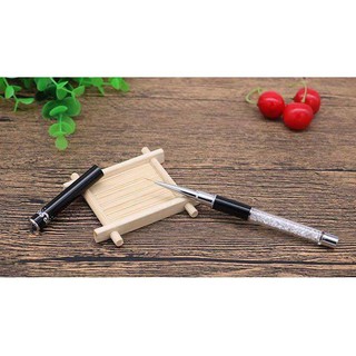 Cọ râu cán đá, cọ vẽ nét nail siêu thẳng