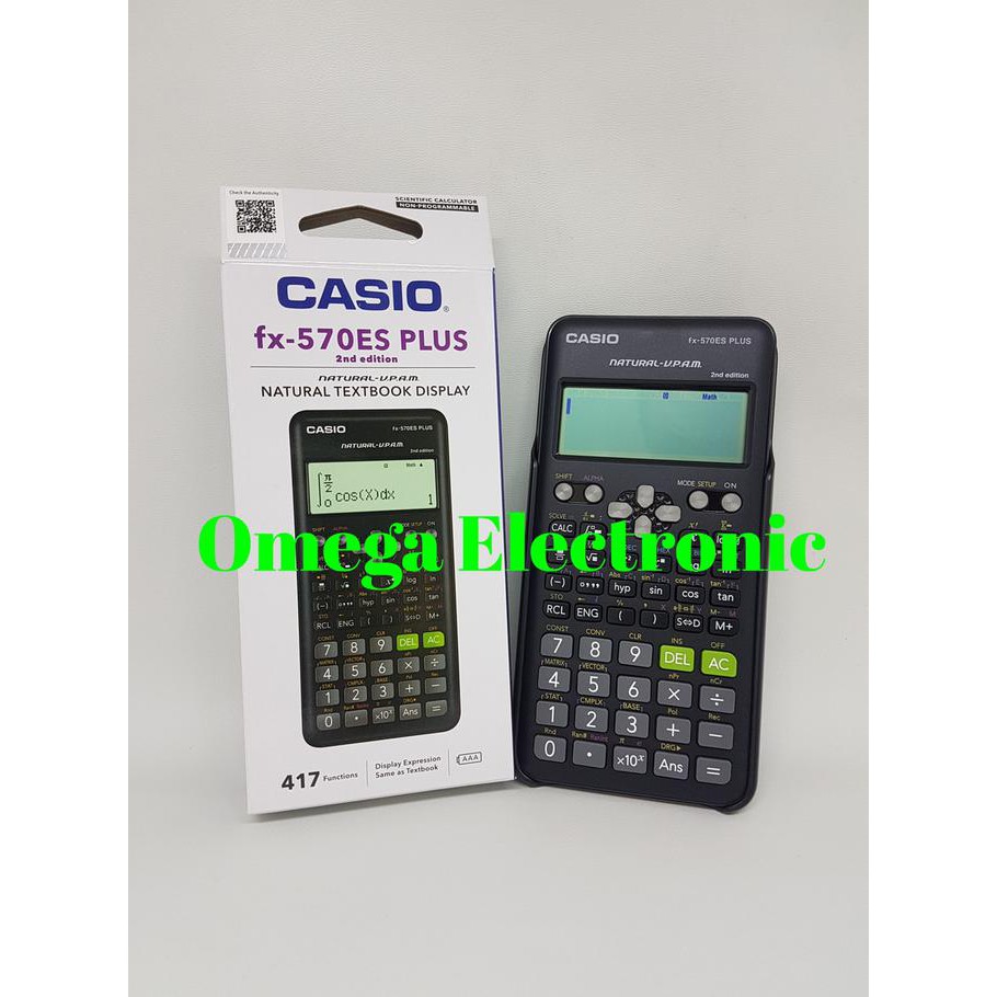 Máy Tính Cầm Tay Casio Fx 570 Es Plus - Scientific Fx-570Es Plus