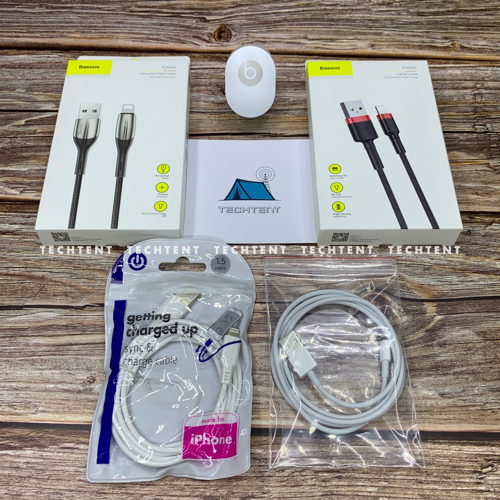 Combo Sạc iPhone Củ Beats + Cáp Chính Hãng