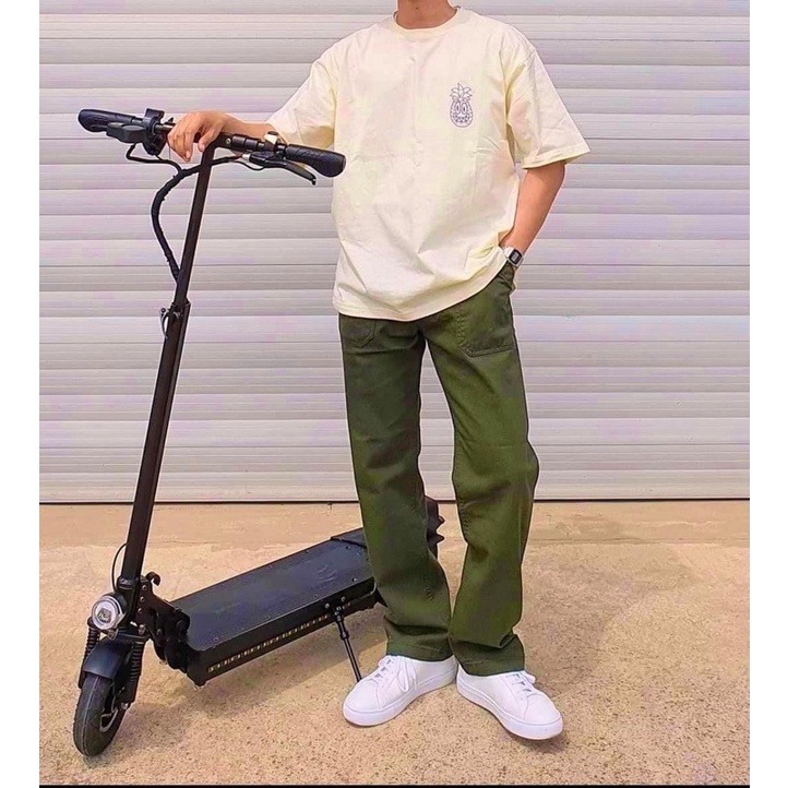 Quần Kaki Olive Lính