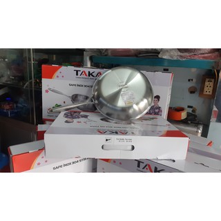 CHẢO XÀO INOX TAKA TKC28A2