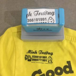 Dấu tên đóng trên vải