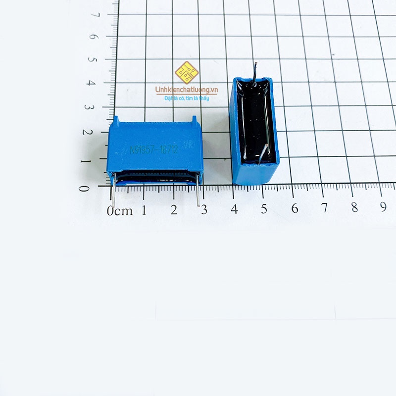 10 chiếc tụ bếp từ 2uF 275VAC 400VDC màu xanh chính hãng BM