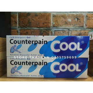 DẦU XOA BÓP XƯƠNG KHỚP COUNTERPAIN COOL( LẠNH ) 120gram THÁI LAN
