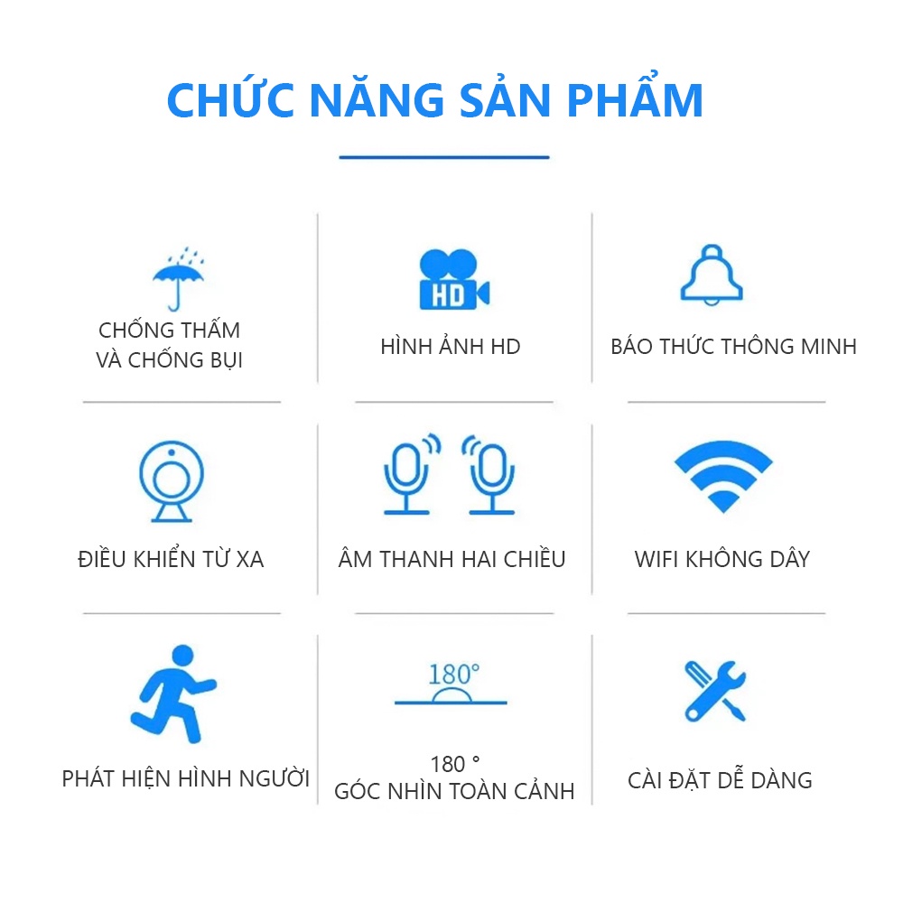 Camera Wifi Giám Sát Xiaovv By V380 D7 2MP 1080P HD Ngoài Trời Camera IP Không Dây Nhìn Ban Đêm Máy Ảnh Camera An Ninh