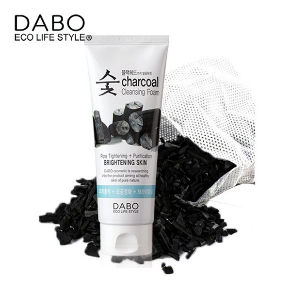 SỮA RỬA MẶT THAN HOẠT TÍNH DABO CHARCOAL CLEANSING FOAM 150ML