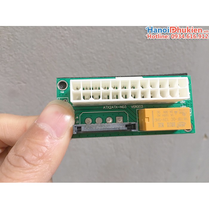 Đầu nối 2 nguồn máy tính ATX 24Pin với nhau