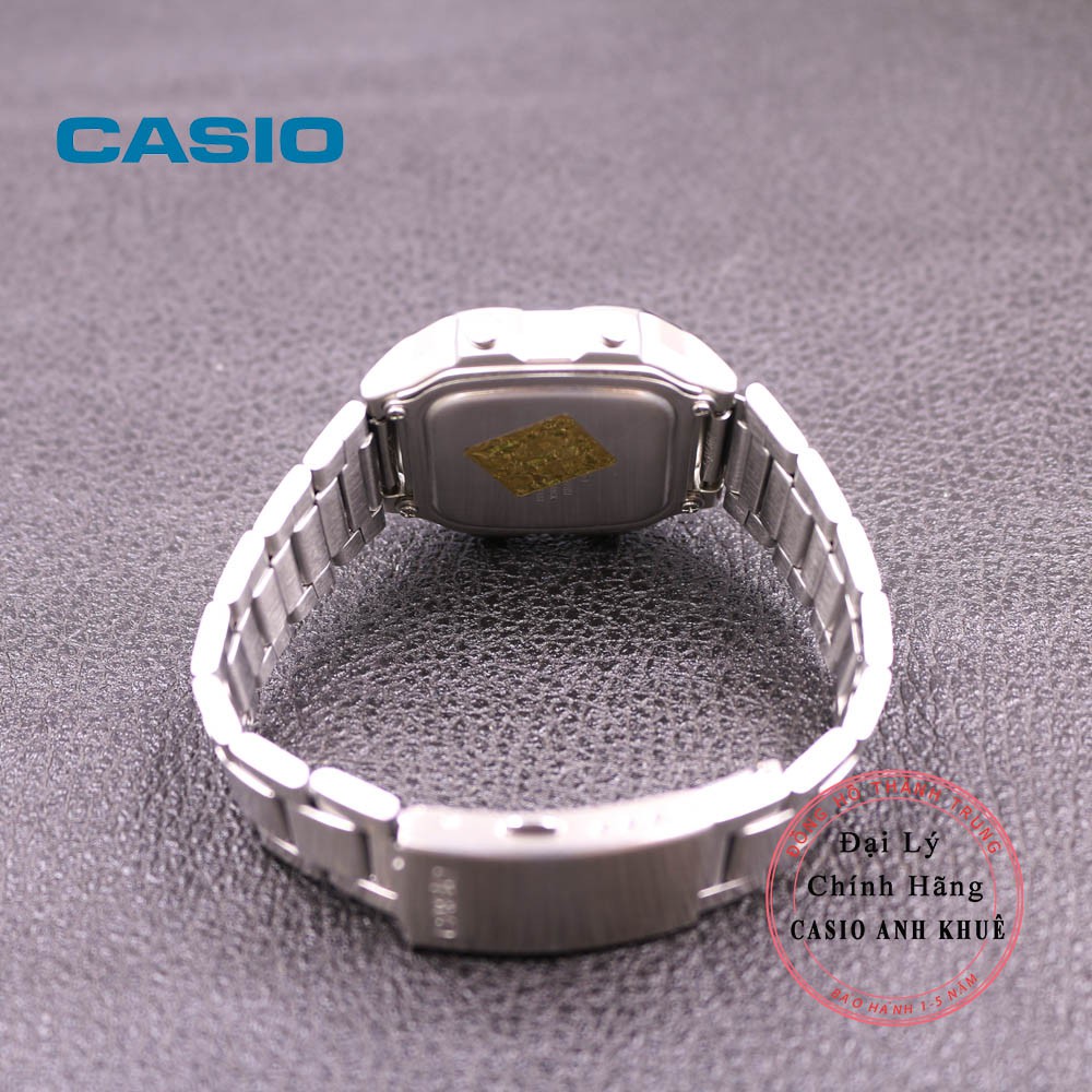 Đồng hồ Nam Casio WorldTime AE-1200WHD-1AVDF dây kim loại