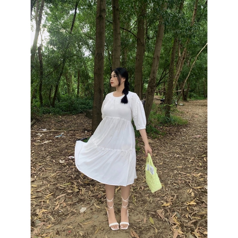 Đầm lụa babydoll màu pastel DOKESI  - Anabelle Dress