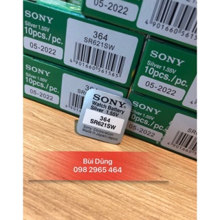 Viên pin sony mrata 364 sr621sw - pin 621 murata 364 vỉ 1 viên