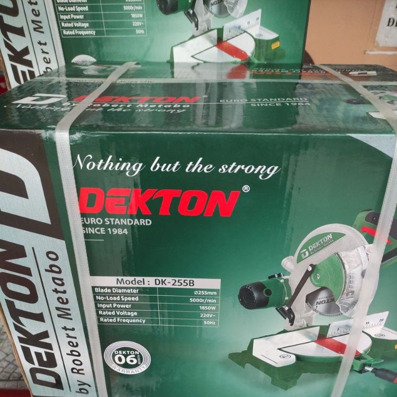 Máy cắt nhôm gỗ bàn 255mm DEKTON mới