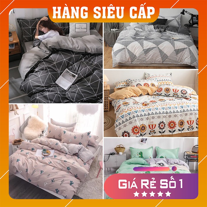 [FREESHIP] Bộ chăn ga gối cotton poly nhập khẩu bộ 4 món Chăn, ga , 2 vỏ gối | WebRaoVat - webraovat.net.vn