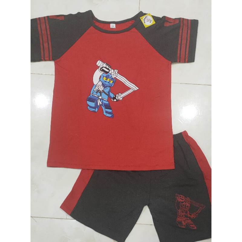 Bộ thun quần đùi cho bé