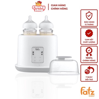 Máy hâm sữa tiệt trùng điện tử 2 bình Duo 2 FatzBaby