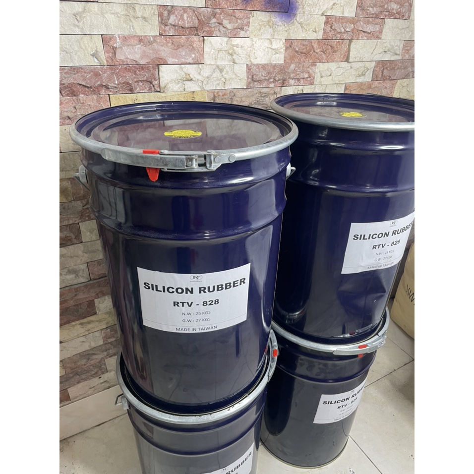 SILICON RTV 828,SILICON ĐỔ KHUÔN[25KG]