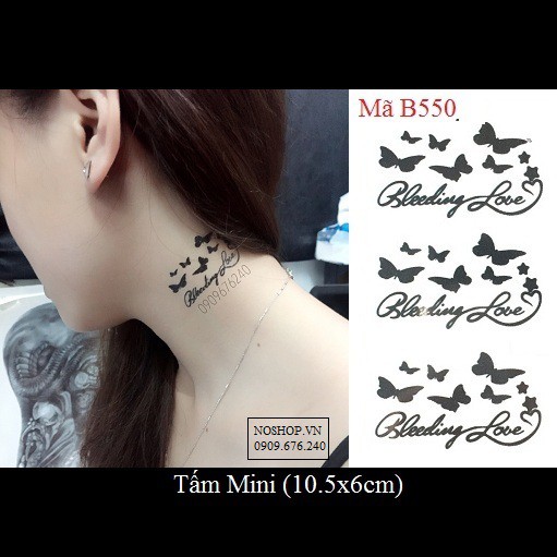 Hình Xăm Dán Mini - B550