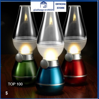 Đèn Thần Kỳ trưng bàn thờ/ĐÈN DẦU THẦN KỲ THỔI LÀ SÁNG VỖ NHẸ LÀ TẮT BÓNG LED CẢM ỨNG